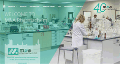 Desktop Screenshot of mapharmachem.co.uk